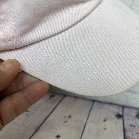Pink Hat Cap Women Let's Taco 'Bout It Embroidered Ladies - STAINS READ - Picture 11 of 13